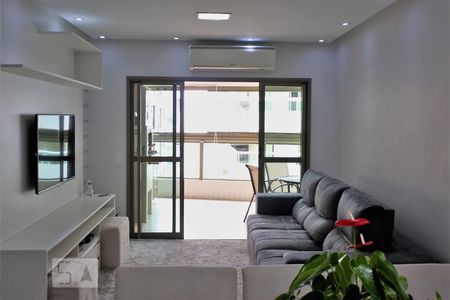 Detalhe Sala de apartamento para alugar com 3 quartos, 129m² em Canto do Forte, Praia Grande