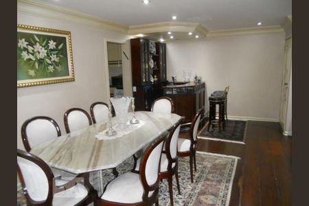 Sala de Jantar de apartamento à venda com 4 quartos, 168m² em Indianópolis, São Paulo