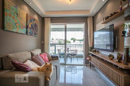 Sala de Estar de apartamento à venda com 2 quartos, 59m² em Vila Guarani (z Sul), São Paulo
