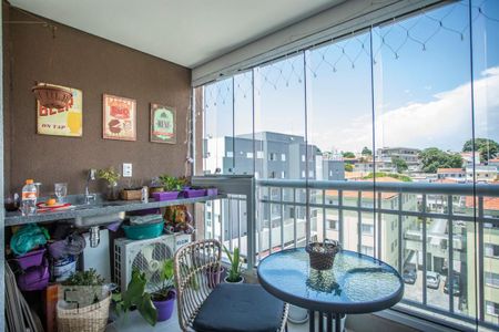 Varanda de apartamento à venda com 2 quartos, 59m² em Vila Guarani (z Sul), São Paulo