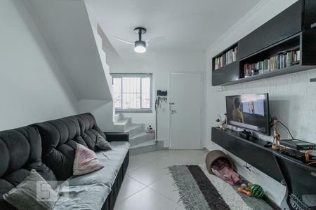 Sala de casa de condomínio à venda com 2 quartos, 55m² em Vila Santa Catarina, São Paulo