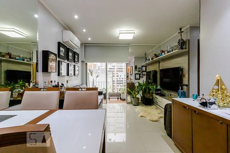 Sala de apartamento à venda com 2 quartos, 60m² em Aclimação, São Paulo