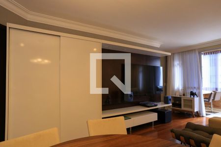 Sala de apartamento à venda com 3 quartos, 107m² em Anchieta, Belo Horizonte