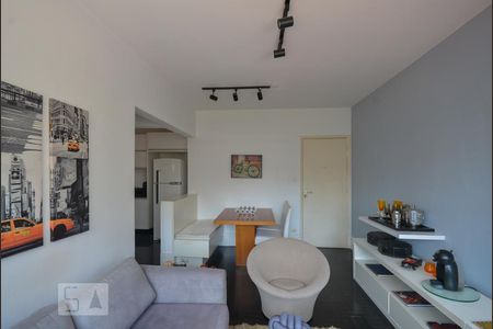 Sala de apartamento à venda com 1 quarto, 60m² em Vila Mariana, São Paulo