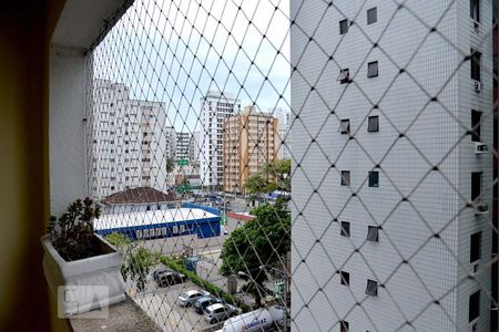 Vista da varanda de apartamento para alugar com 3 quartos, 175m² em Boa Vista, São Vicente