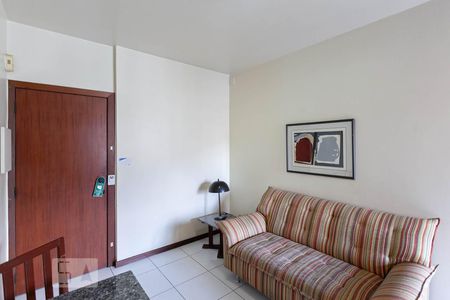 Sala de apartamento para alugar com 1 quarto, 36m² em Lourdes, Belo Horizonte