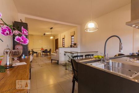 Sala de Jantar de casa para alugar com 3 quartos, 200m² em Vila Dirce, Mauá