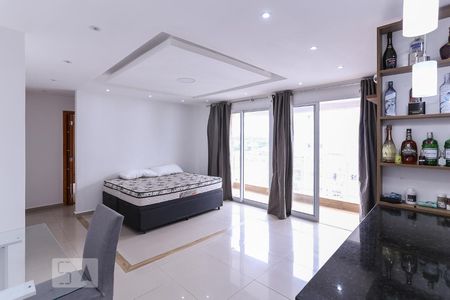 Sala de apartamento para alugar com 1 quarto, 55m² em Vila Anastácio, São Paulo
