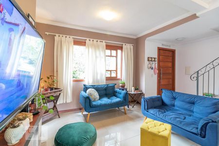 Sala de casa de condomínio à venda com 3 quartos, 173m² em Belém Novo, Porto Alegre