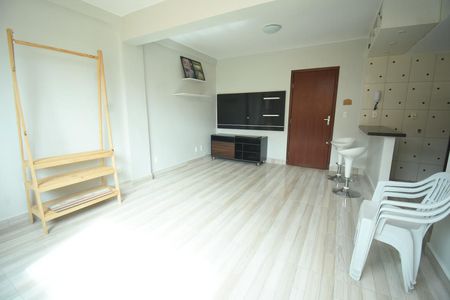 Sala e Quarto de apartamento para alugar com 1 quarto, 26m² em Setor Habitacional Vicente Pires, Brasília