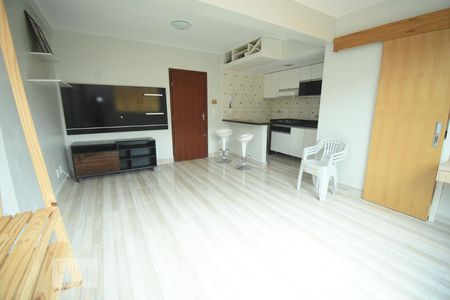 Sala e Quarto de apartamento para alugar com 1 quarto, 26m² em Setor Habitacional Vicente Pires, Brasília