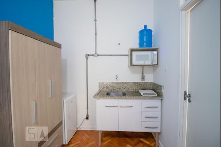 Stúdio - Quarto/Cozinha de kitnet/studio para alugar com 1 quarto, 18m² em Saúde, São Paulo