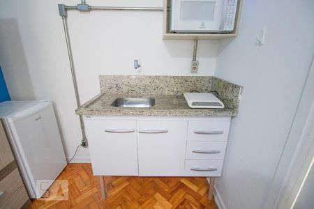 Stúdio - Quarto/Cozinha de kitnet/studio para alugar com 1 quarto, 18m² em Saúde, São Paulo