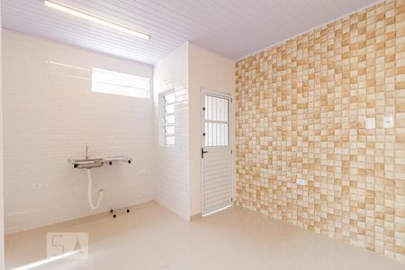 Sala Cozinha de casa para alugar com 2 quartos, 45m² em Jardim Ocara, Santo André