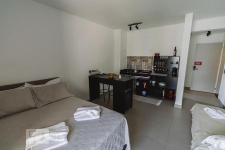 Sala Quarto de apartamento à venda com 1 quarto, 32m² em Perdizes, São Paulo