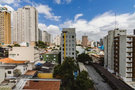 Varanda Vista de apartamento à venda com 1 quarto, 32m² em Perdizes, São Paulo