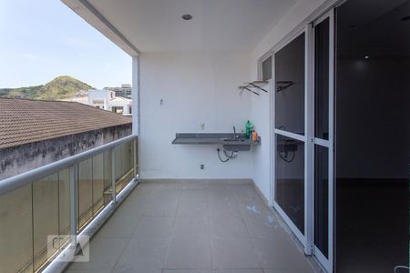 Varanda da Sala de apartamento à venda com 2 quartos, 75m² em Recreio dos Bandeirantes, Rio de Janeiro