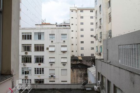 Vista da Sala de apartamento à venda com 1 quarto, 55m² em Copacabana, Rio de Janeiro