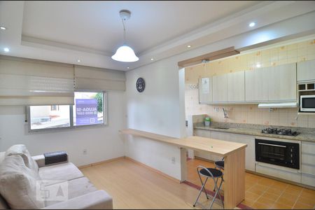 Sala de apartamento à venda com 1 quarto, 51m² em Niterói, Canoas