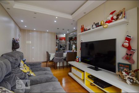 Sala de apartamento à venda com 3 quartos, 76m² em Picanço, Guarulhos