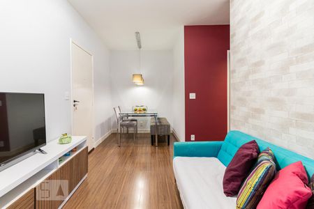 Sala de apartamento para alugar com 2 quartos, 50m² em Jardim Prudência, São Paulo