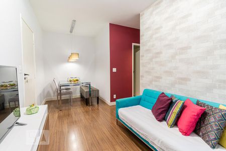 Sala de apartamento para alugar com 2 quartos, 50m² em Jardim Prudência, São Paulo