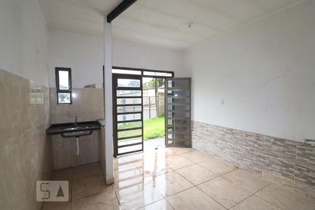 Sala e Cozinha de kitnet/studio para alugar com 1 quarto, 44m² em Vila Morais, Goiânia
