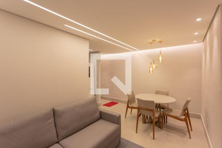 Sala de apartamento à venda com 2 quartos, 45m² em Mantiqueira, Belo Horizonte