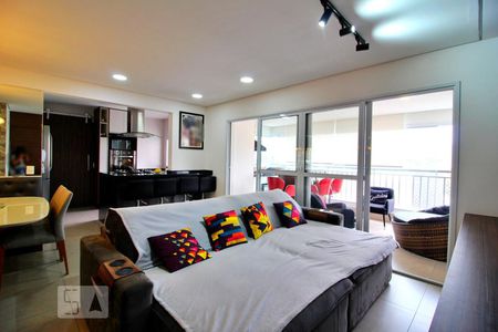 Sala de apartamento à venda com 4 quartos, 129m² em Centro, Santo André