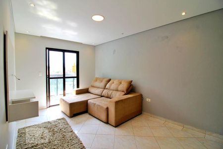 Sala de apartamento para alugar com 3 quartos, 98m² em Vila Guiomar, Santo André
