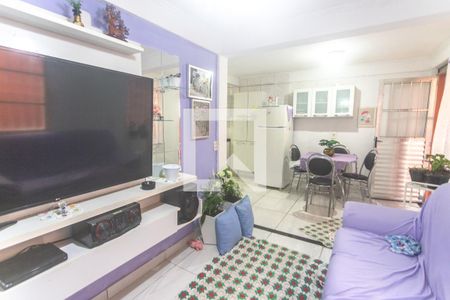 Sala de estar de apartamento à venda com 2 quartos, 52m² em Cooperativa, São Bernardo do Campo