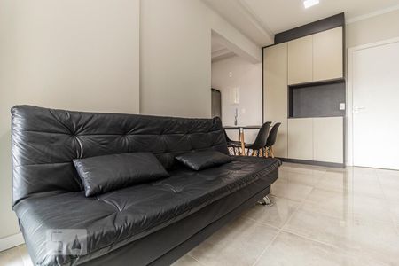 Sala - Sofá-Cama de apartamento para alugar com 1 quarto, 45m² em Santa Efigênia, São Paulo
