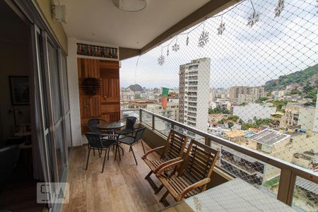 Varanda da Sala de apartamento à venda com 4 quartos, 192m² em Tijuca, Rio de Janeiro