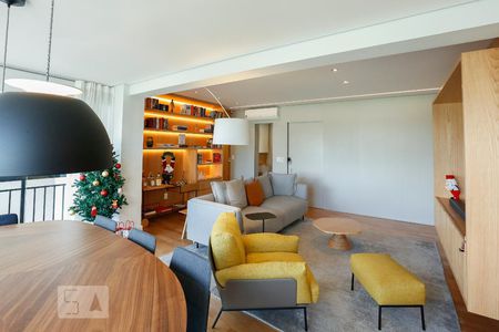 Sala de apartamento à venda com 3 quartos, 134m² em Vila Olímpia, São Paulo