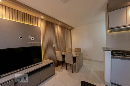 Sala de apartamento para alugar com 2 quartos, 55m² em Ouro Preto, Belo Horizonte