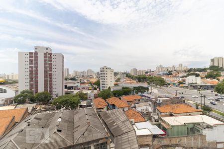 Vista da Sala de apartamento à venda com 1 quarto, 54m² em Vila Monumento, São Paulo