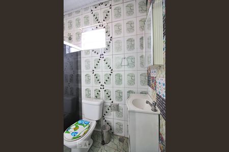 Banheiro  de casa para alugar com 1 quarto, 50m² em Cidade Miramar, São Bernardo do Campo