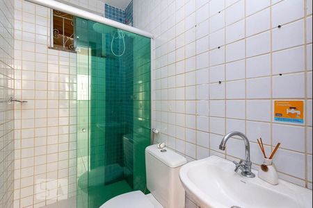 Banheiro 1 de casa de condomínio para alugar com 3 quartos, 90m² em Canaã, Belo Horizonte