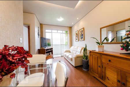 Sala de apartamento à venda com 2 quartos, 84m² em Alto Caiçaras, Belo Horizonte