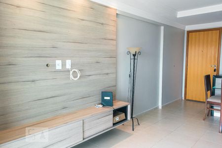 Sala de Estar de apartamento para alugar com 2 quartos, 70m² em Setor Pedro Ludovico, Goiânia