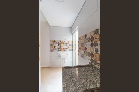 Cozinha de apartamento para alugar com 1 quarto, 29m² em Jardim Coimbra, São Paulo