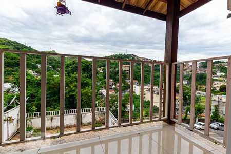 Varanda da Suite 1 de casa à venda com 3 quartos, 426m² em Fátima, Niterói