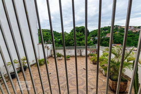 Vista da Sala de casa à venda com 3 quartos, 426m² em Fátima, Niterói