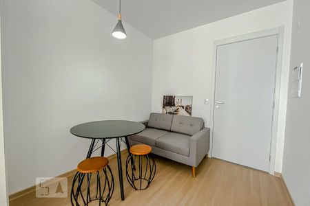 Sala e Quarto de apartamento para alugar com 1 quarto, 28m² em Brás, São Paulo