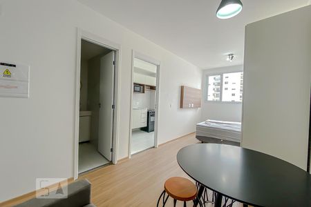 Sala e Quarto de apartamento para alugar com 1 quarto, 28m² em Brás, São Paulo