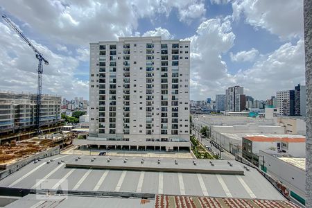 Vista da Sala e Quarto de apartamento para alugar com 1 quarto, 28m² em Brás, São Paulo