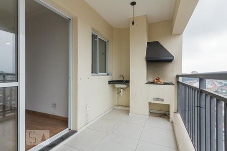 Varanda de apartamento para alugar com 2 quartos, 67m² em Vila Assis Brasil, Mauá