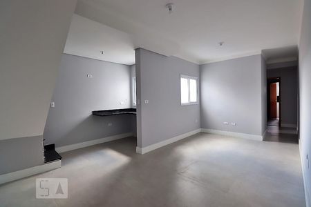 Sala de apartamento para alugar com 2 quartos, 100m² em Vila Gilda, Santo André