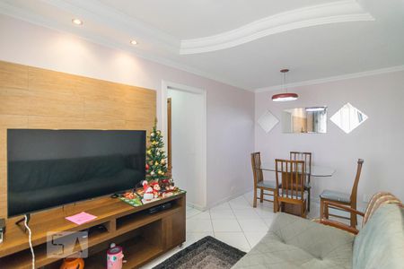 Sala de apartamento à venda com 3 quartos, 64m² em Parque Marajoara, Santo André