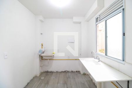 Cozinha de apartamento à venda com 1 quarto, 38m² em Estância Velha, Canoas